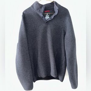 Men’s GERRY Ribbed snap Pullover